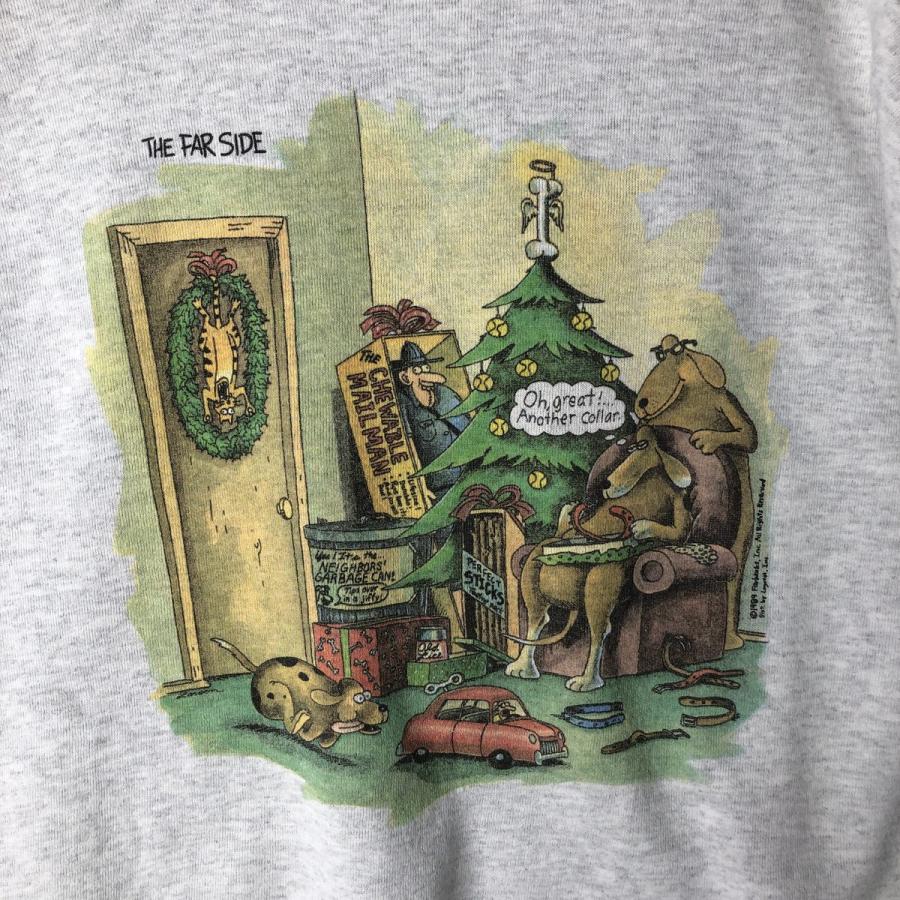古着 80年代 LOGOTEL ファーサイド クリスマス柄 キャラクター