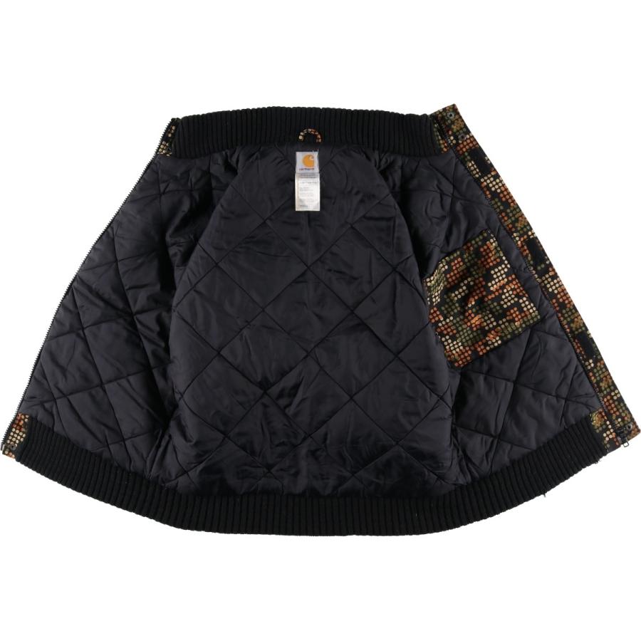ア*ク様 Carhartt カーハート 古着 Carhartt（カーハート） 古着 総柄 ドット柄 中綿入り ワークブルゾン