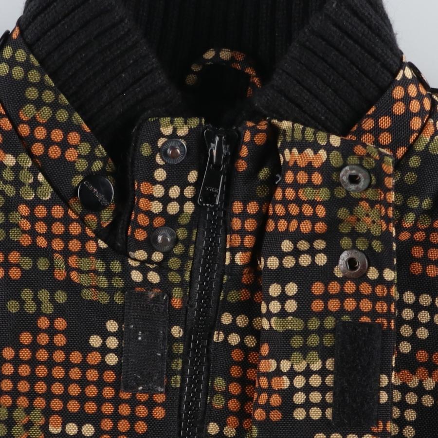 Carhartt（カーハート） 古着 総柄 ドット柄 中綿入り ワークブルゾン