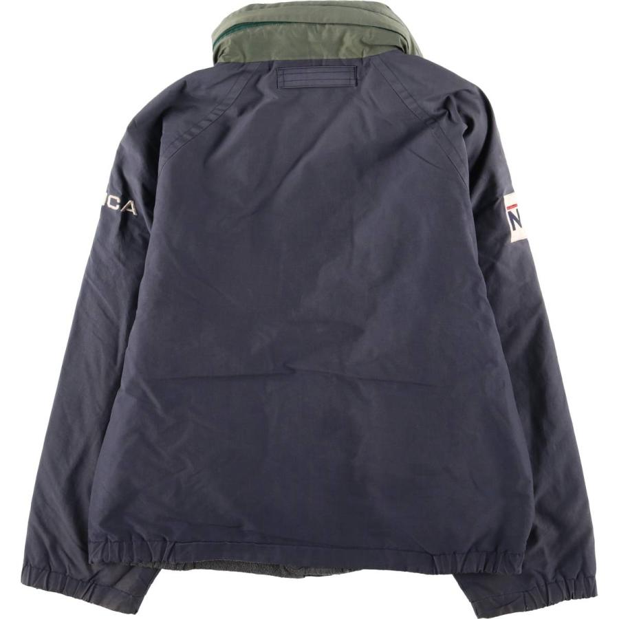 NAUTICA（ノーティカ） 古着 90年代 リバーシブル フリース×セーリング 