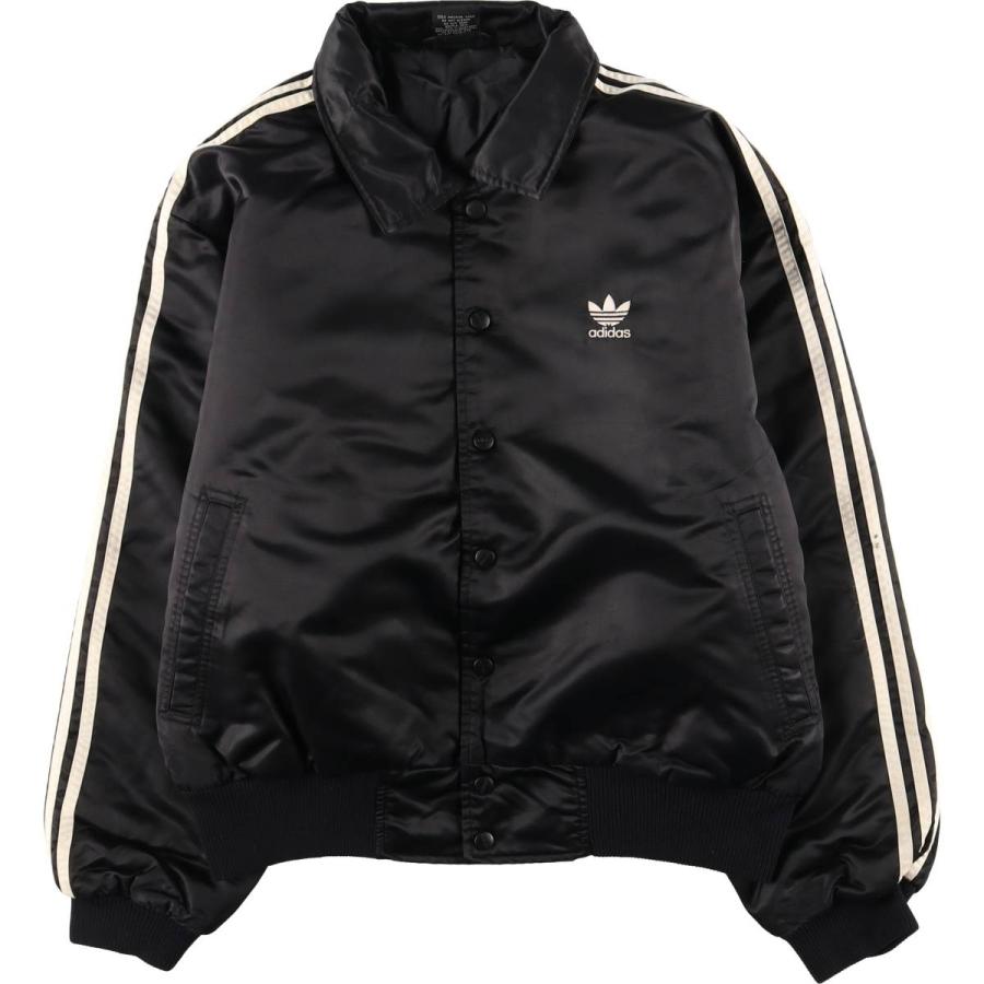 希少80sアディダススウィングトップハリントンジャケットトレフォイルロゴ刺繍古着 adidas（アディダス） 古着 80~90年代 トレフォイルロゴ バックロゴ