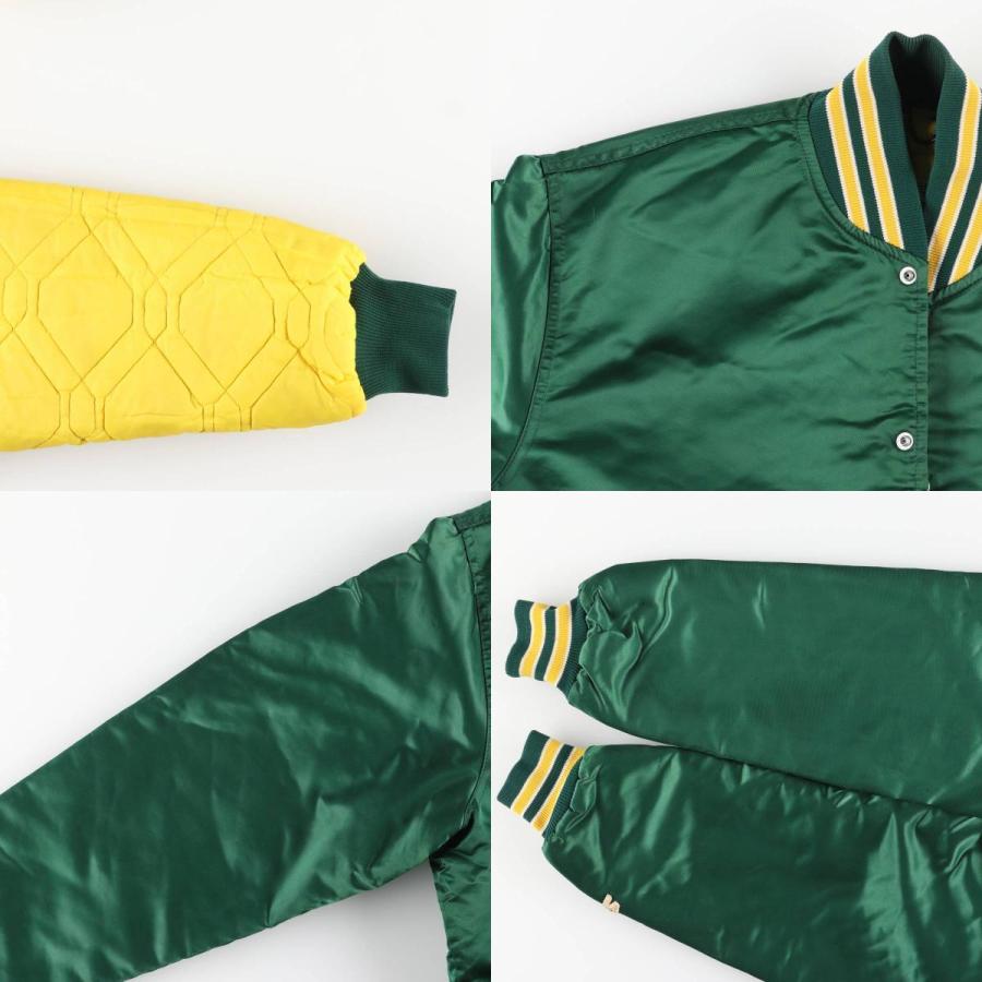 古着 90年代 スターター MLB オークランドアスレチックス ナイロンスタジャン アワードジャケット メンズXL相当 ヴィンテージ /eaa607261 | STARTER | 07