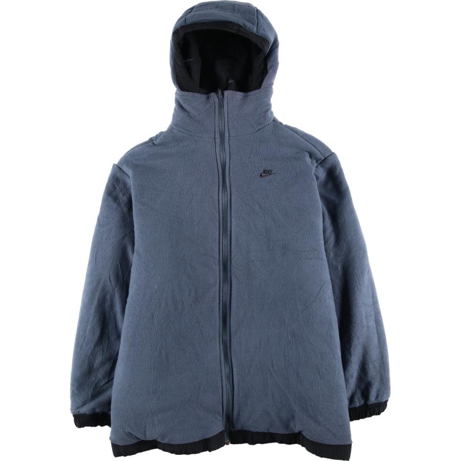 NIKE（ナイキ） 古着 00年代 リバーシブル 中綿パーカー パファー