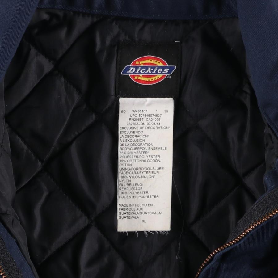 古着 ディッキーズ Dickies 中綿入り ワークジャケット メンズXL相当/eaa607277 Dickies（ディッキーズ） 古着 中綿入り ワークジャケット メンズXL
