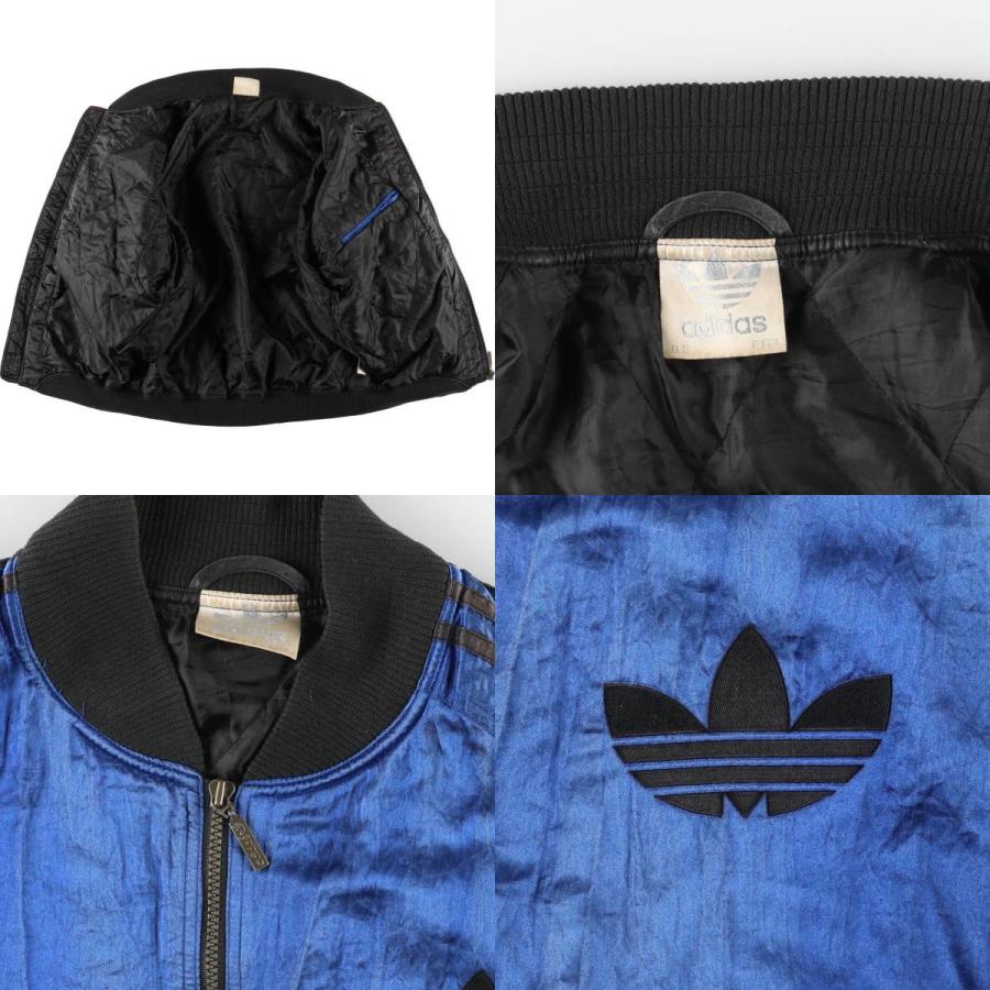 adidas（アディダス） 古着 80年代 トレフォイルロゴ 中綿ジャケット