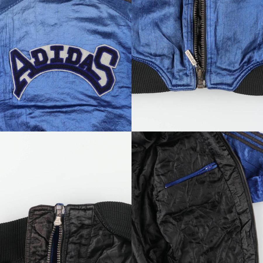 レア 80s adidas トレフォイル 総柄 中綿 スキージャケット XL レア