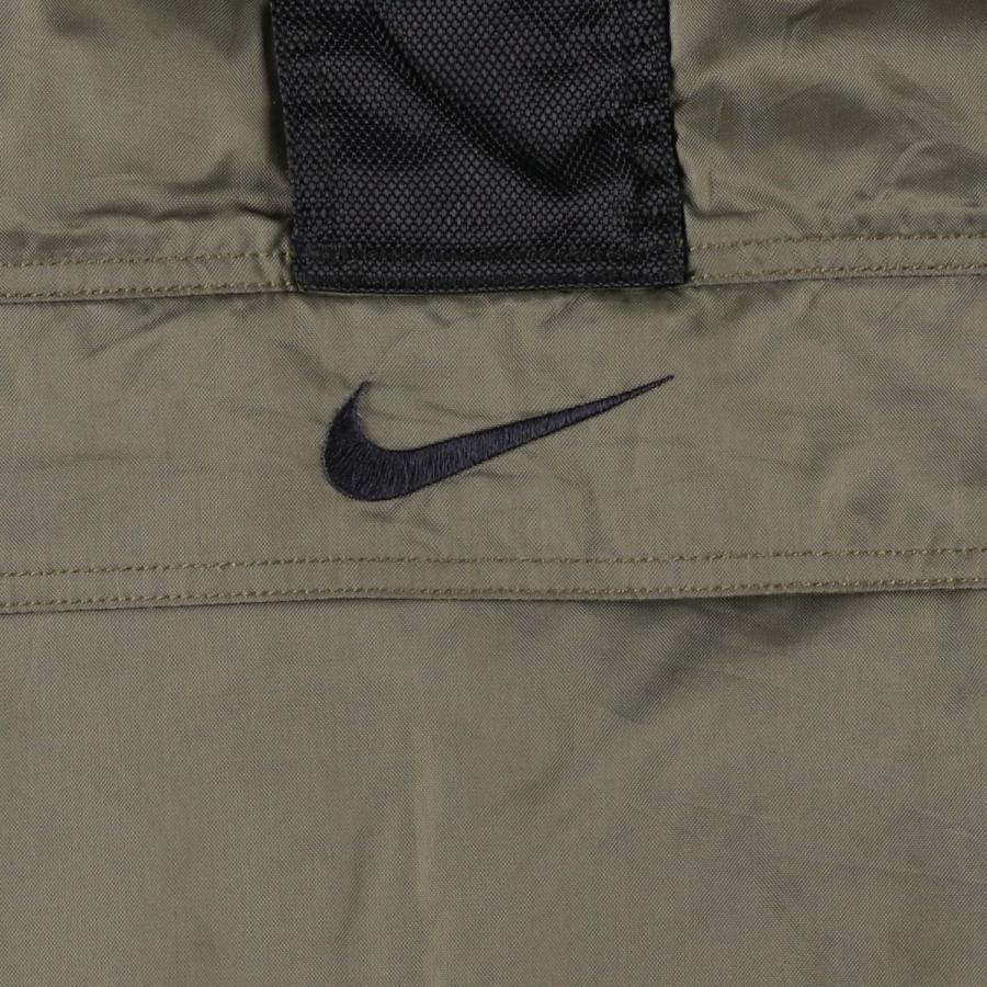 NIKE（ナイキ） 古着 90年代 中綿入り ハーフジップ ナイロンプル