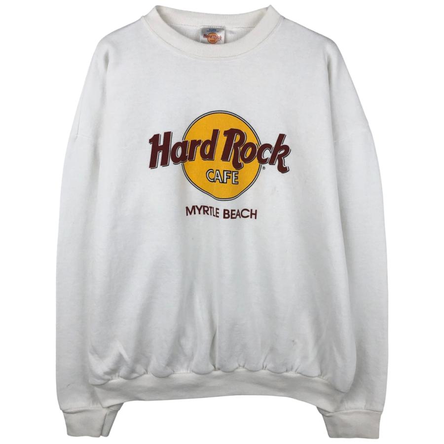 HARDROCKCAFE】USA製 LAS VEGAS長袖スウェット 古着 ハードロック