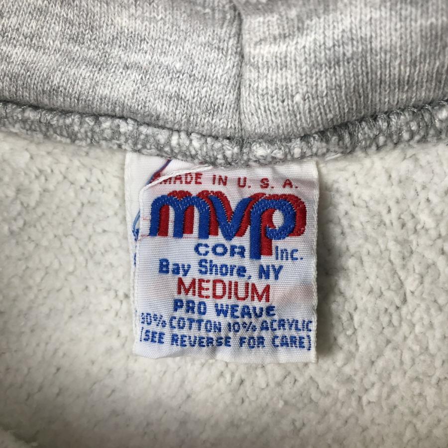 古着 90年代 mvp カレッジ スウェットプルオーバーパーカー USA製