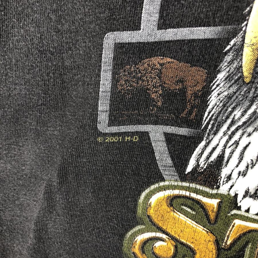 古着 00年代 ハーレーダビッドソン Harley-Davidson 鷲柄 イーグル柄