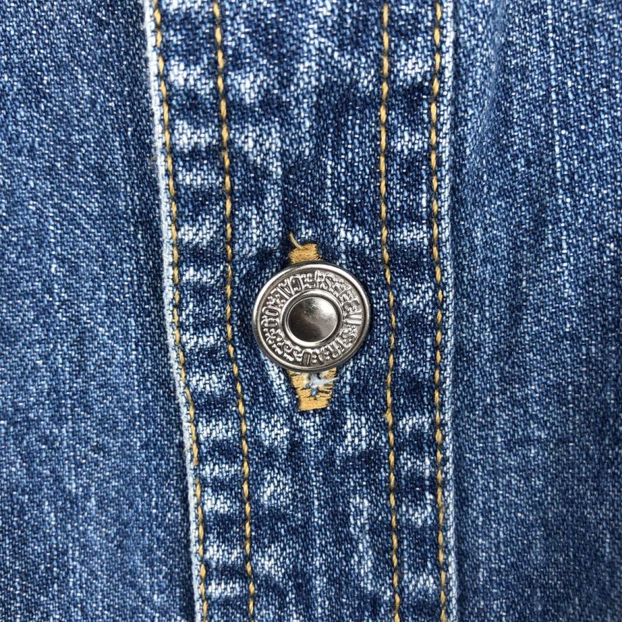 Levi's（リーバイス） 古着 90~00年代 長袖 デニムシャツ メンズXL相当