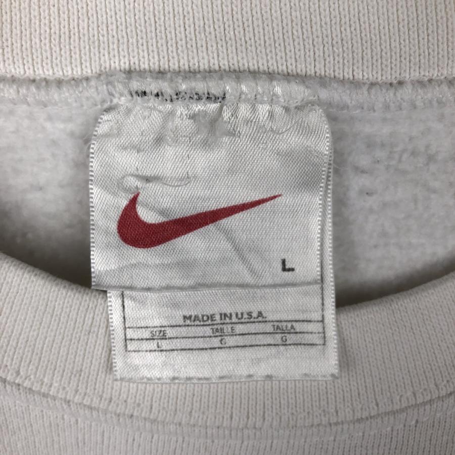 NIKE（ナイキ） 古着 90年代 ワンポイントロゴスウェットシャツ