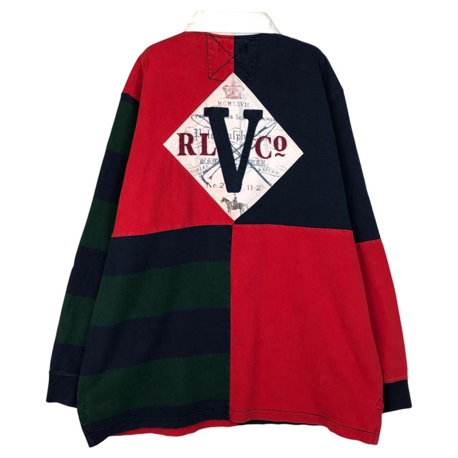 Polo Ralph Lauren クレイジーパターン Ｌサイズ相当 古着 ラルフローレン Ralph Lauren POLO by クレイジーパターン 長袖