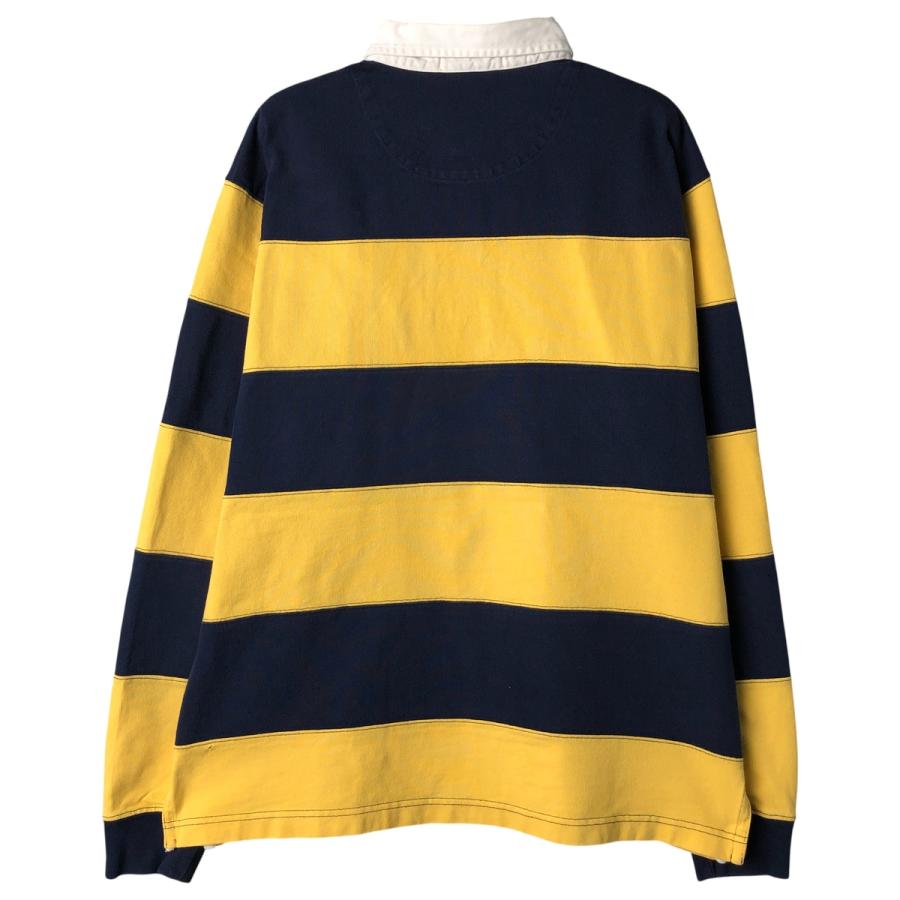 古着 ラルフローレン Ralph Lauren POLO by ボーダー柄 長袖 ラガー