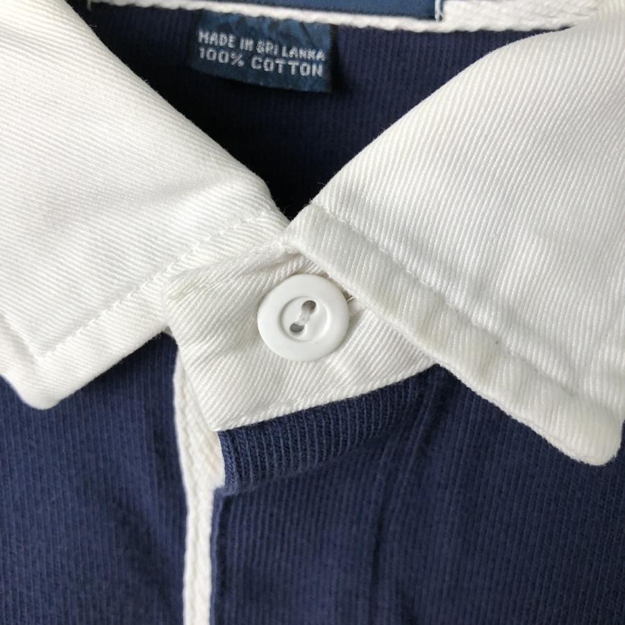 古着 ラルフローレン Ralph Lauren POLO by ボーダー柄 長袖 ラガー