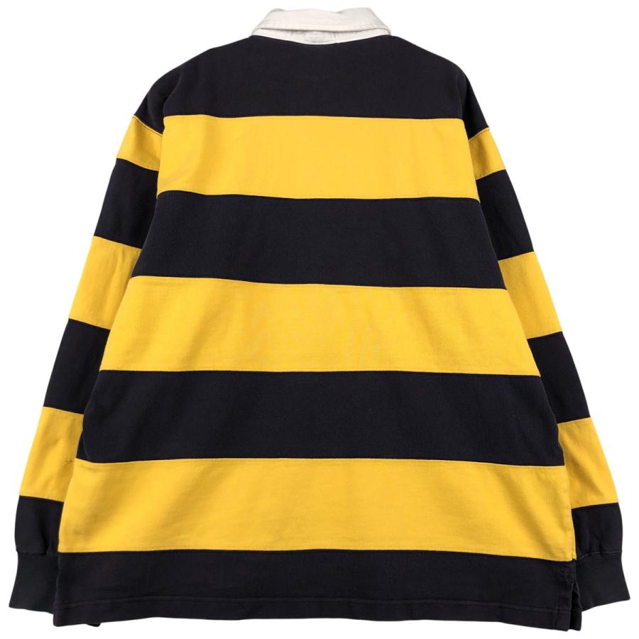 古着 ラルフローレン Ralph Lauren POLO by ボーダー柄 長袖 ラガー