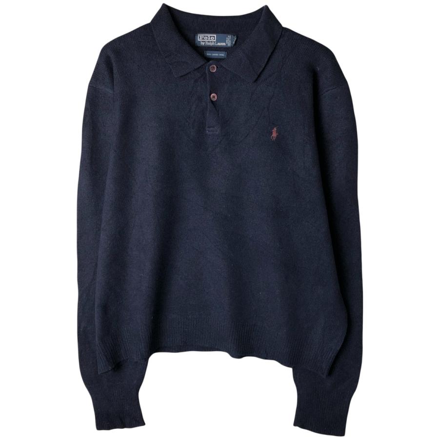 TFW49 KNIT POLO 新品未使用 XL ニットポロ 古着 ラルフローレン Ralph Lauren POLO by ポロニットセーター メンズ