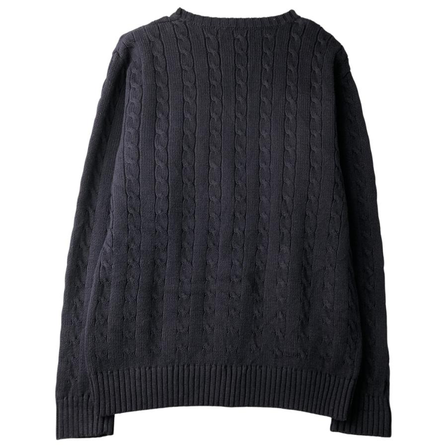 古着 ~00年代 ランズエンド LAND'S END コットンニットセーター メンズ