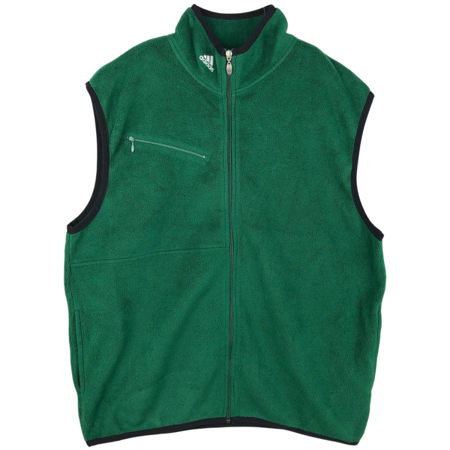 adidas（アディダス） 古着 90年代 adidas TEAM フリースベスト メンズ
