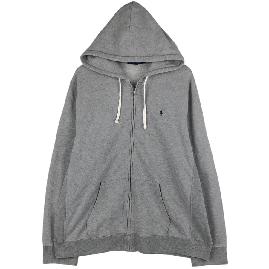 古着 ラルフローレン Ralph Lauren POLO by Ralph Lauren スウェットフルジップパーカー メンズXL相当/eaa607748 古着 ラルフローレン Ralph Lauren POLO by スウェットフルジップ