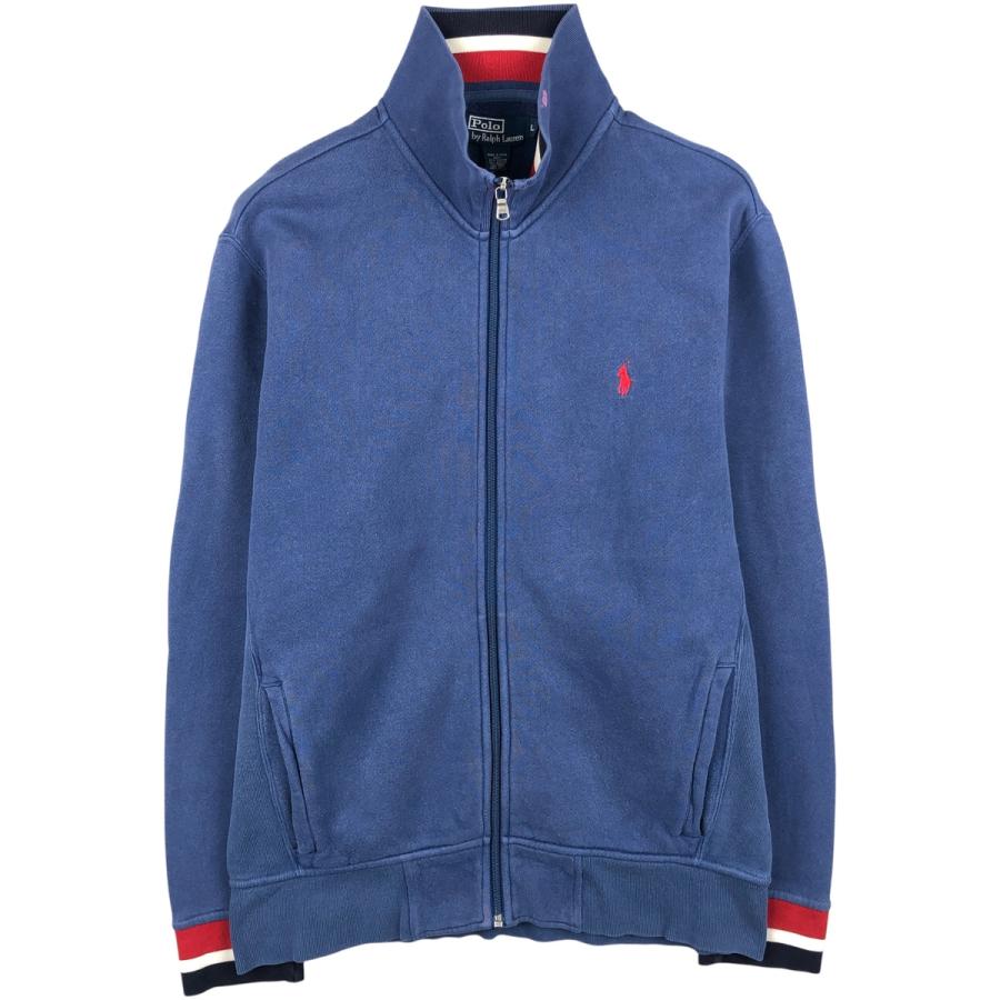 古着 ラルフローレン Ralph Lauren POLO by Ralph Lauren フルジップスウェットシャツ トレーナー メンズL相当/eaa607755 古着 ラルフローレン Ralph Lauren フルジップスウェットシャツ