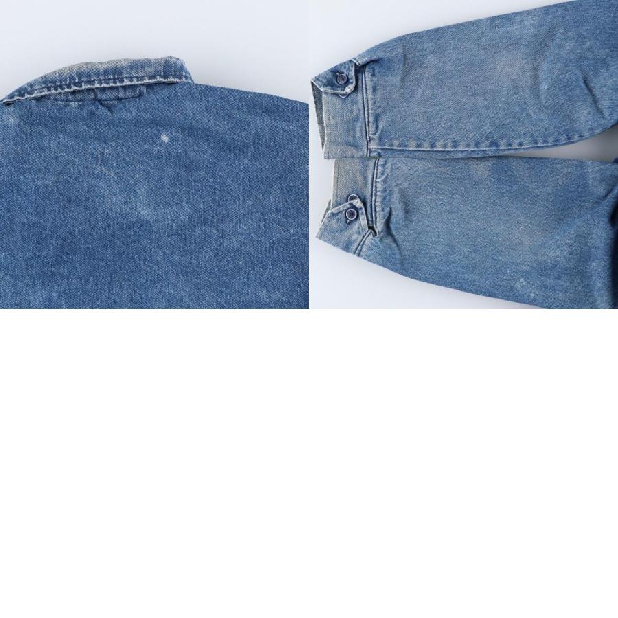 古着 80年代 SPORTSMASTER デニムジャケット USA製 メンズL相当