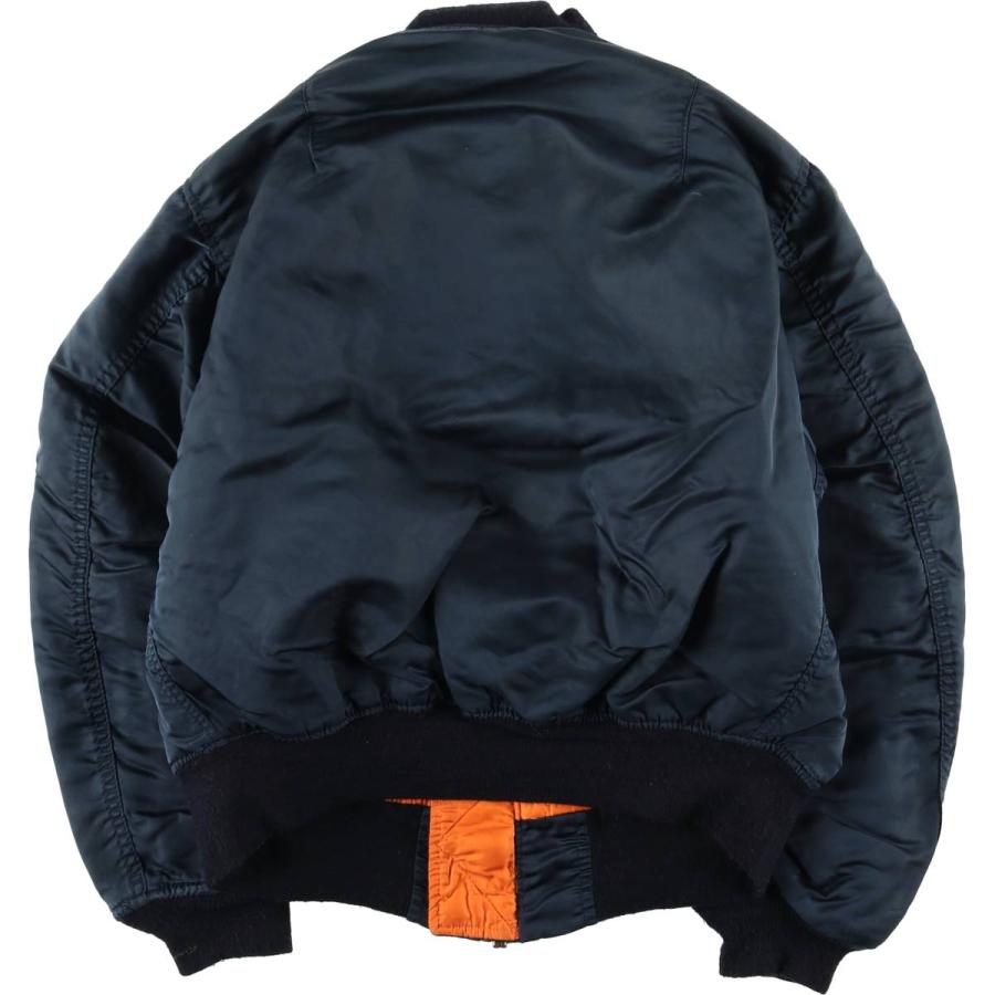 古着 80年代 民間品 アルファ ALPHA MA-1タイプ 中綿入り ミリタリー