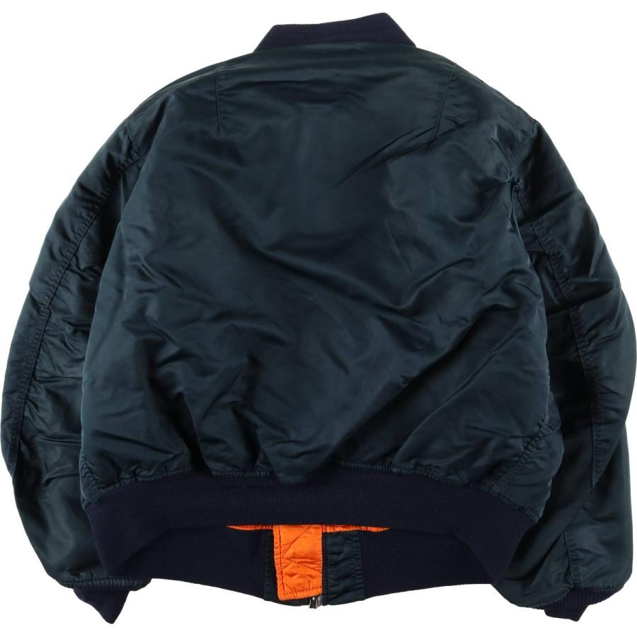 古着 90年代 民間品 アルファ ALPHA MA-1タイプ 中綿入り ミリタリー