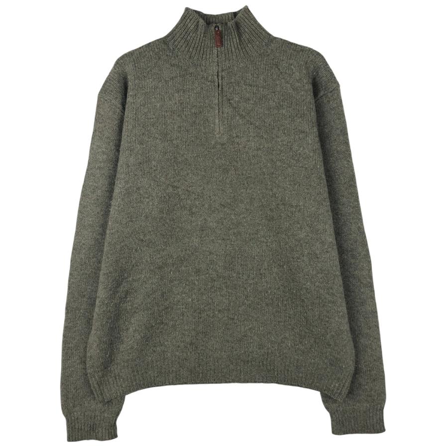 古着 ラルフローレン Ralph Lauren POLO by ウールニットハーフジップ