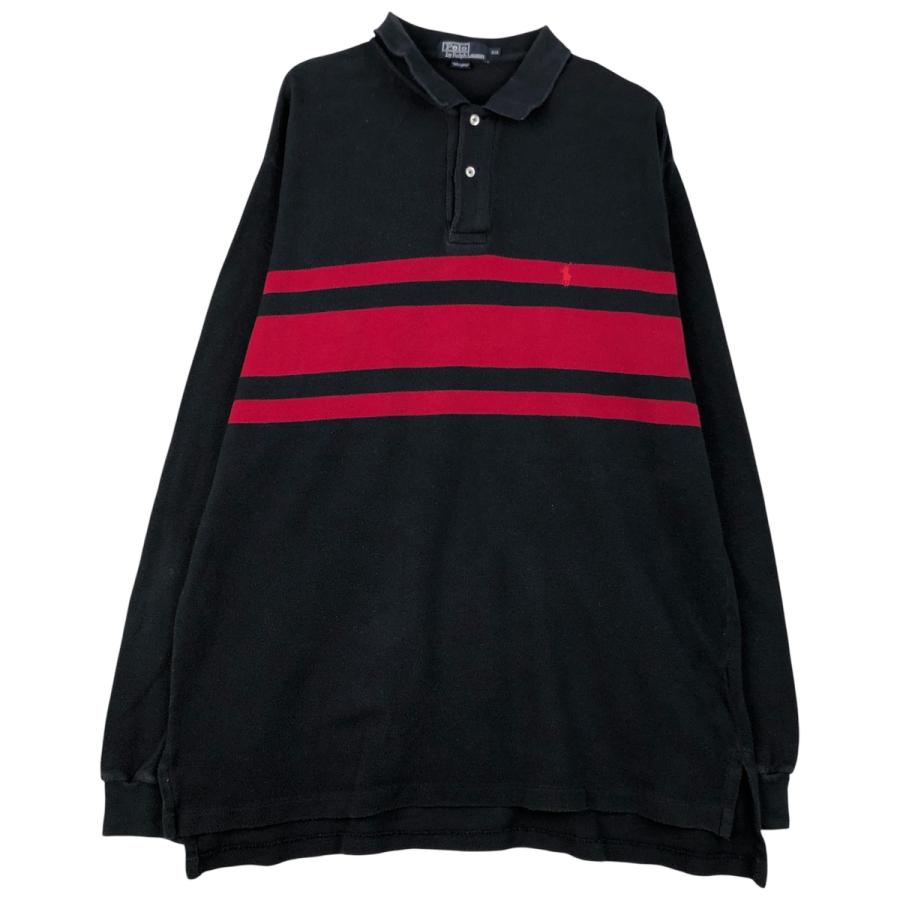 古着 ラルフローレン Ralph Lauren POLO by 長袖 ポロシャツ メンズXXL