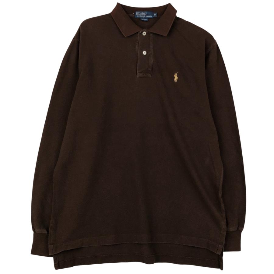 古着 ラルフローレン Ralph Lauren POLO by 長袖 ポロシャツ メンズM