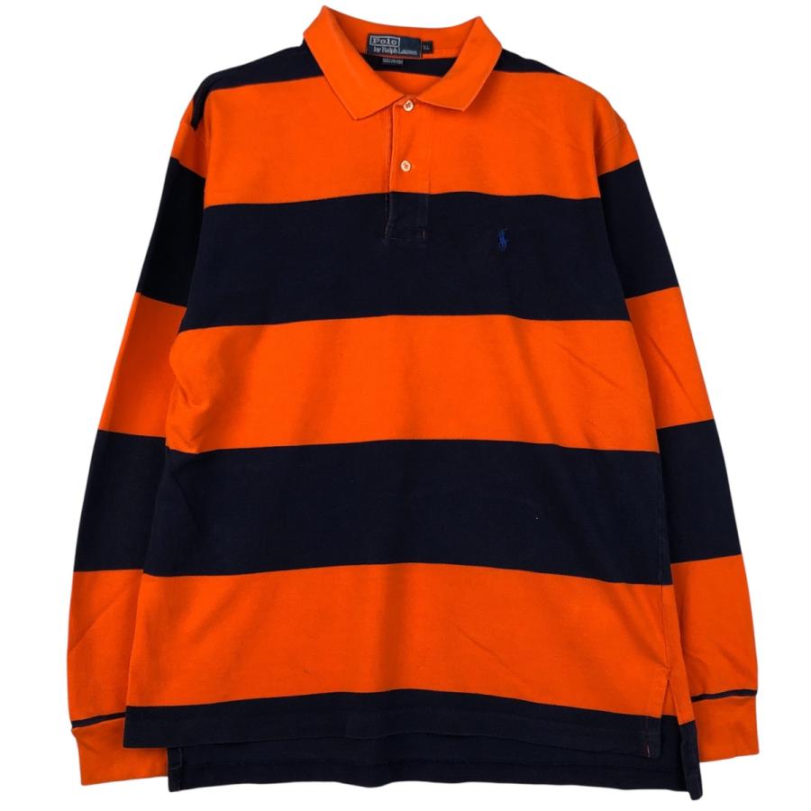 古着 ラルフローレン Ralph Lauren POLO by Ralph Lauren 長袖 ボーダー ポロシャツ メンズXL相当/eaa607835 古着 ラルフローレン Ralph Lauren POLO by 長袖 ボーダー ポロシャツ