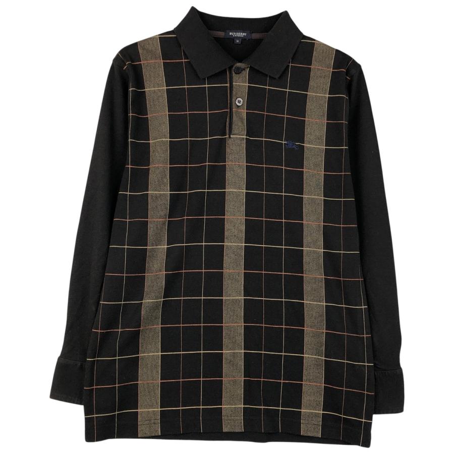 古着 バーバリー Burberry's BURBERRY LONDON 長袖 チェック ポロシャツ メンズM相当/eaa607837 BURBERRY（バーバリー） 古着 Burberry's BURBERRY LONDON 長袖