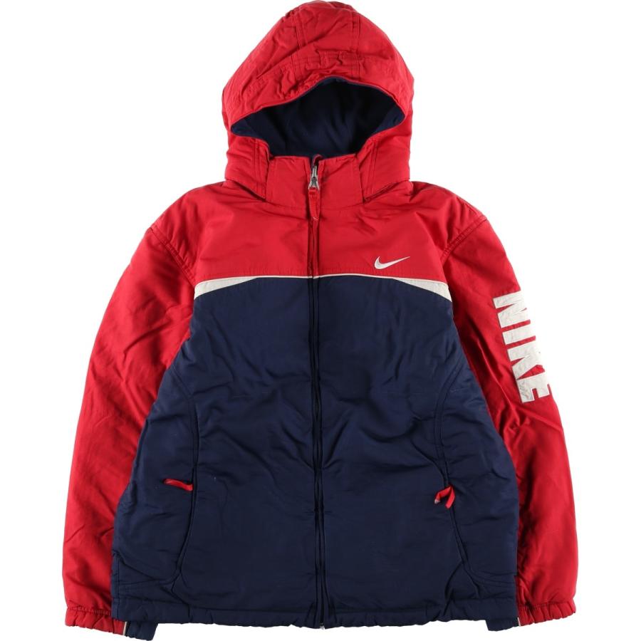 NIKE（ナイキ） 古着 00年代 リバーシブル 中綿パーカー パファー