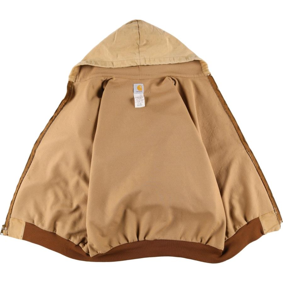 古着 ビッグサイズ カーハート Carhartt アクティブジャケット ダックフルジップパーカー メンズXXXL相当/eaa607937 Carhartt（カーハート） 古着 ビッグサイズ アクティブジャケット