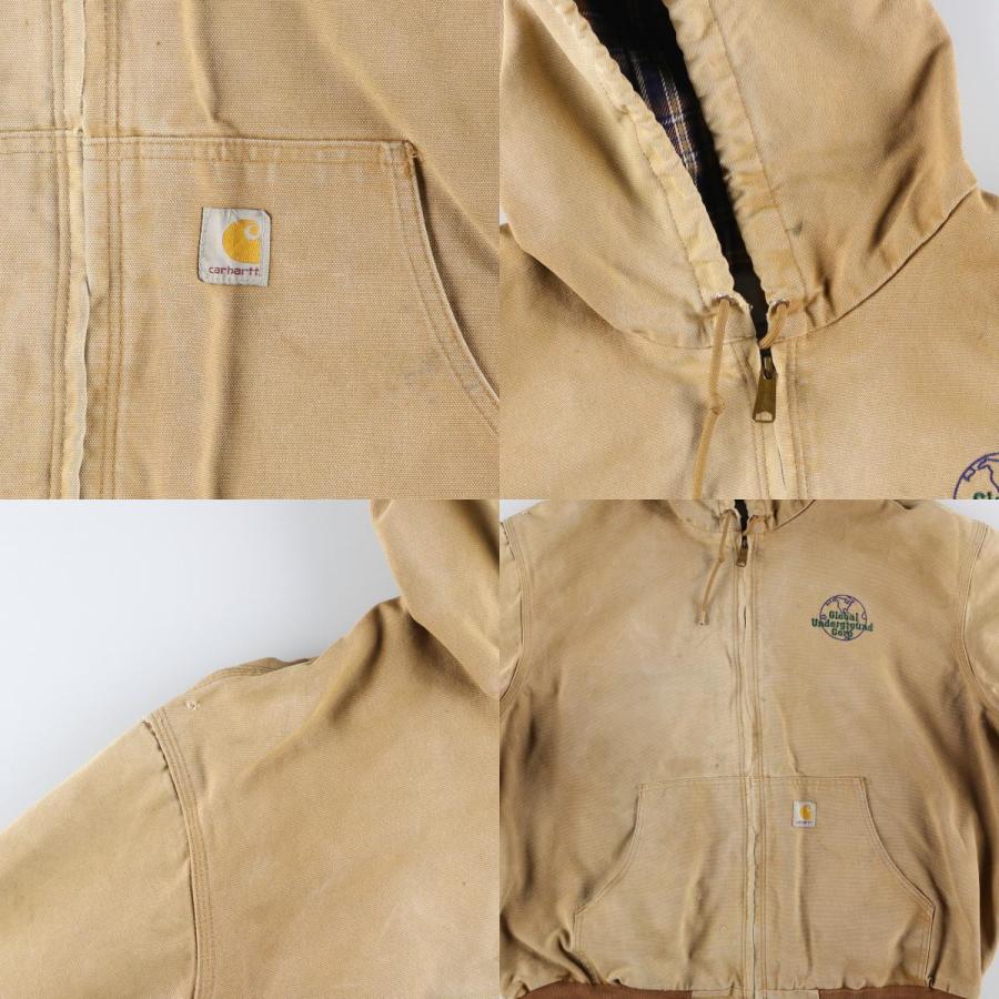 Carhartt（カーハート） 古着 アクティブジャケット ダックフルジップ