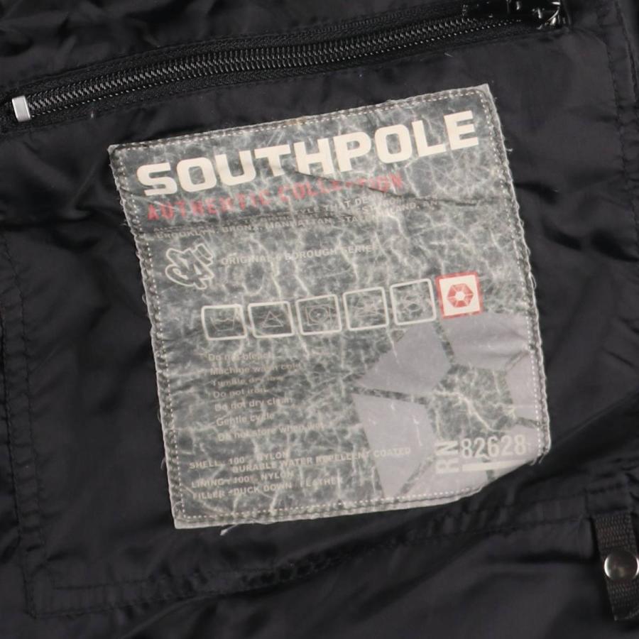 古着 サウスポール SOUTH POLE ダウンジャケット メンズL相当