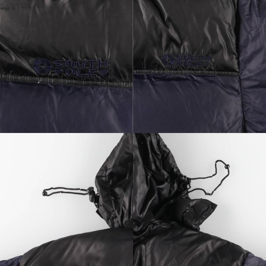 古着 サウスポール SOUTH POLE ダウンジャケット メンズL相当