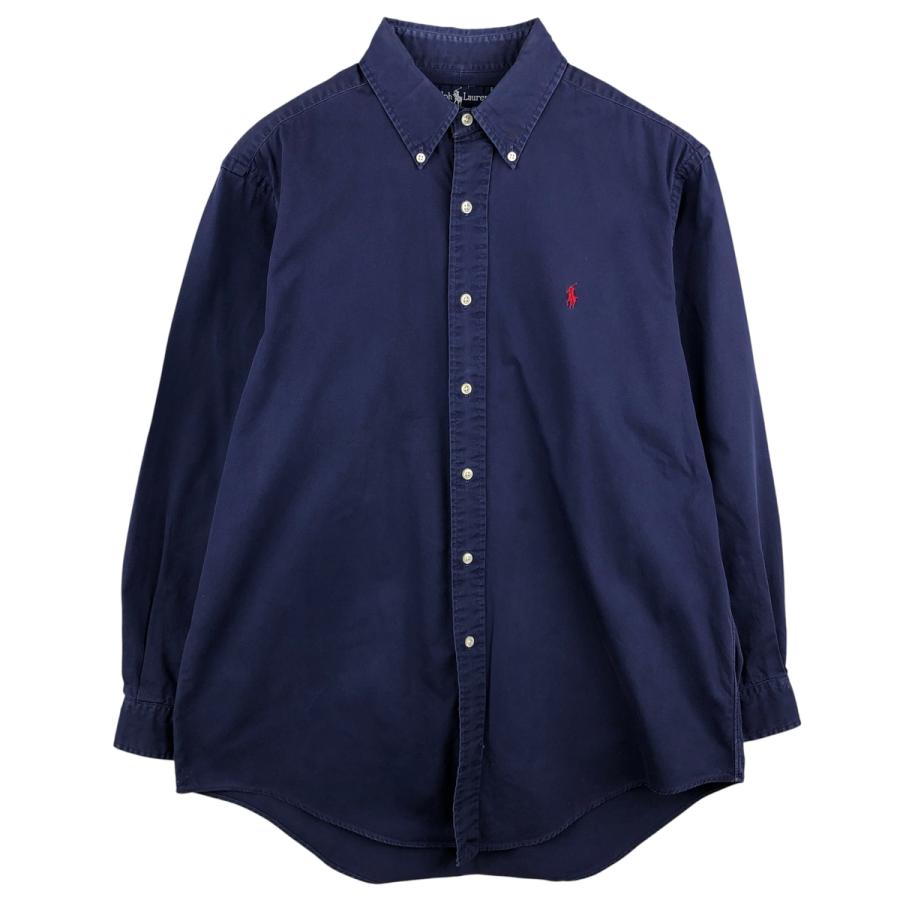 古着 ラルフローレン Ralph Lauren 長袖 ボタンダウンシャツ メンズL