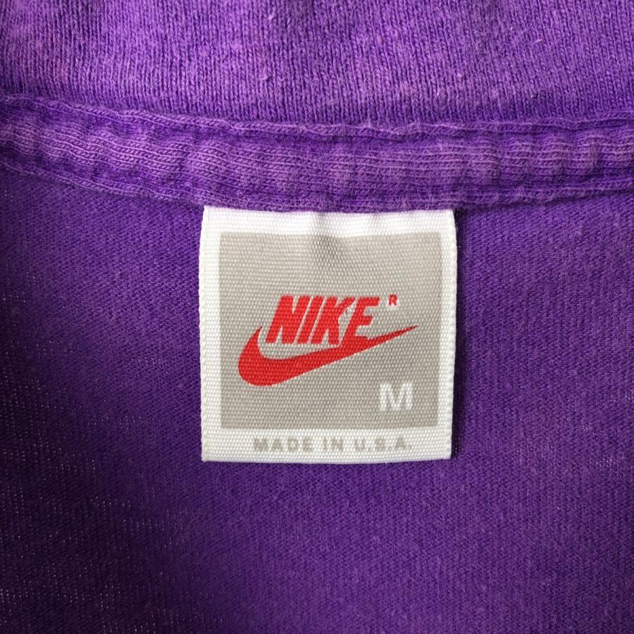 NIKE（ナイキ） 古着 90年代 NIKE FLIGHT 銀タグ スポーツプリントT