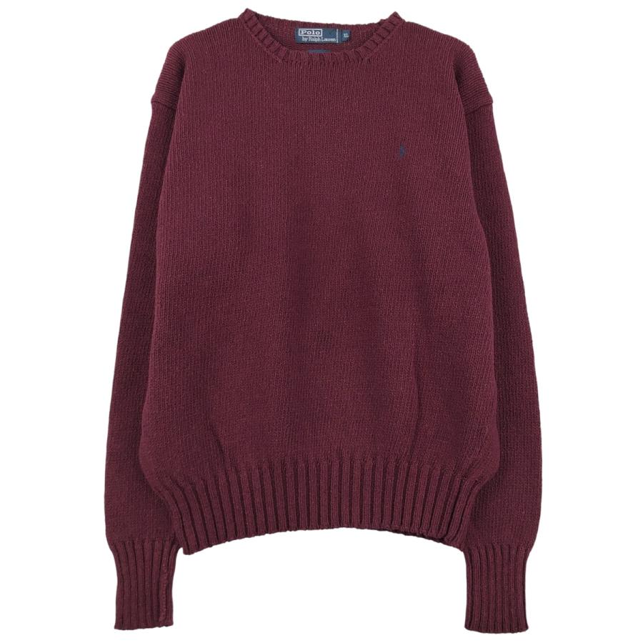 古着 ラルフローレン Ralph Lauren POLO by コットンニットセーター