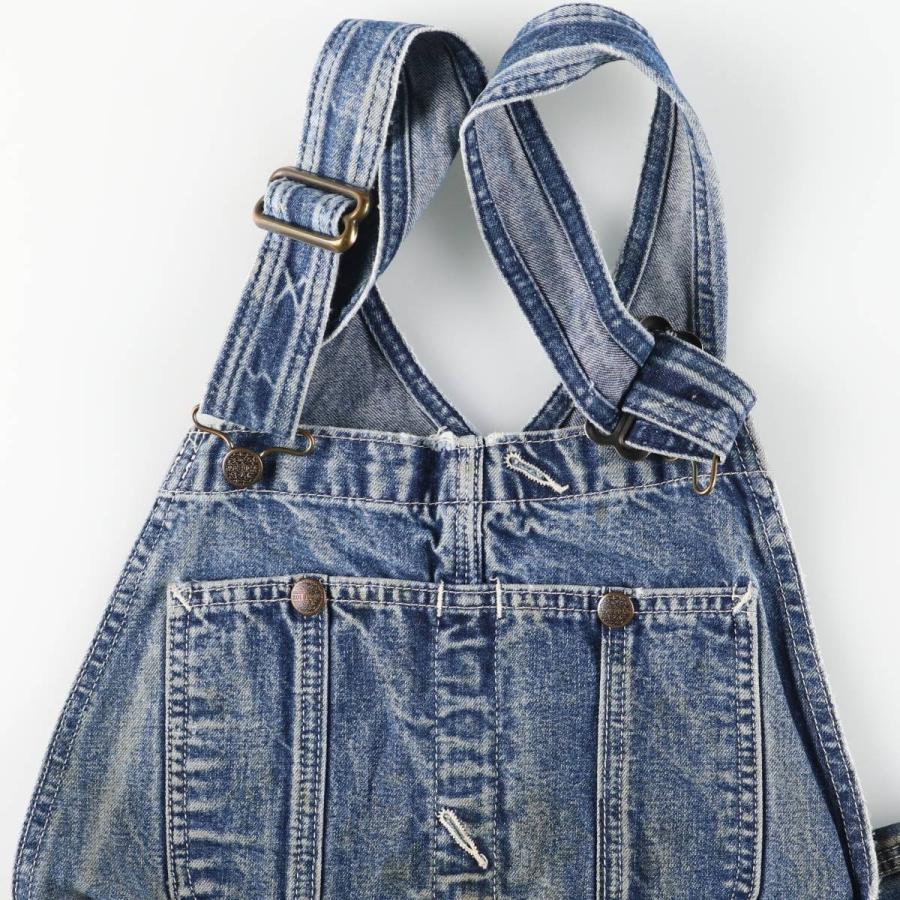 古着 90年代 ROEBUCKS デニムオーバーオール メンズw35相当