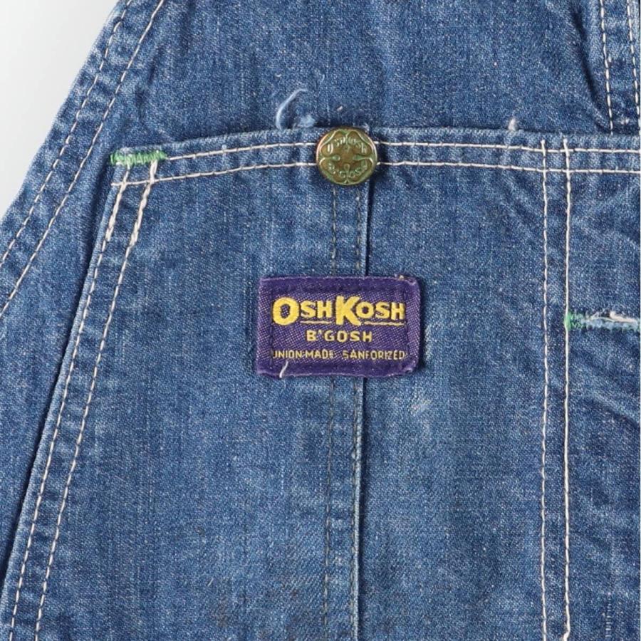 OSHKOSH（オシュコシュ） 古着 70年代 デニムオーバーオール メンズw39
