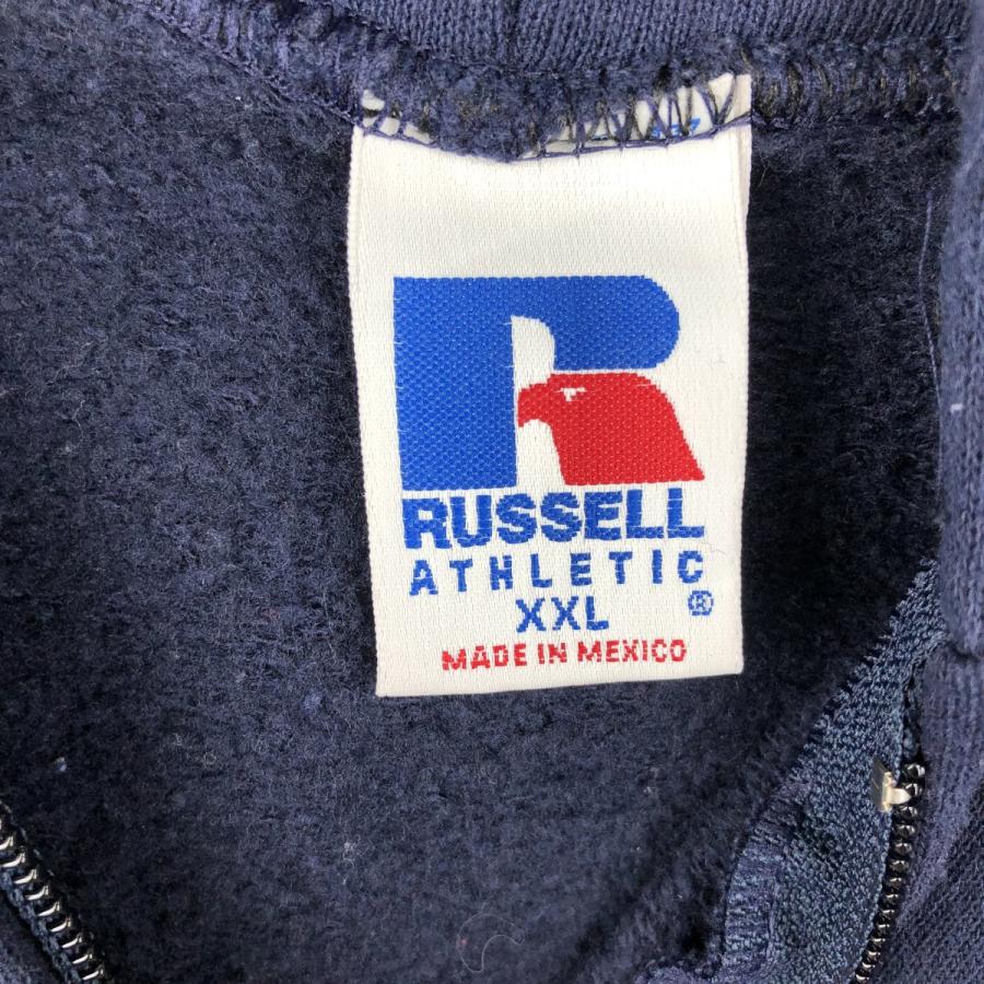 古着 90年代 ラッセル Russell ATHLETIC スウェットフルジップパーカー