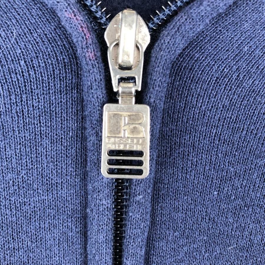 古着 90年代 ラッセル Russell ATHLETIC スウェットフルジップパーカー
