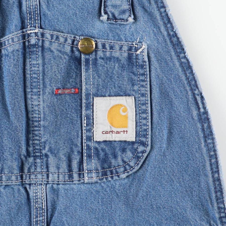 Carhartt（カーハート） 古着 デニムオーバーオール メンズw30相当