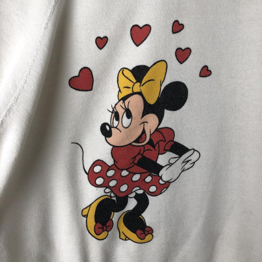 古着 80年代 Disney CASUALS MINNIE MOUSE ミニーマウス キャラクタースウェットシャツ トレーナー レディースXL相当 ヴィンテージ/eaa608260 古着 80年代 Disney CASUALS ミニーマウス キャラクタースウェット