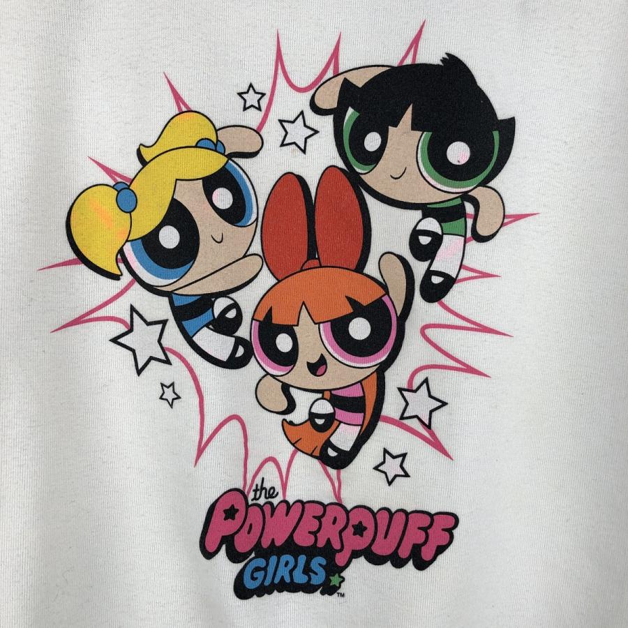 古着 THE POWERPUFF GIRLS パワーパフガールズ キャラクタースウェットシャツ トレーナー レディースM相当 /eaa608261_4