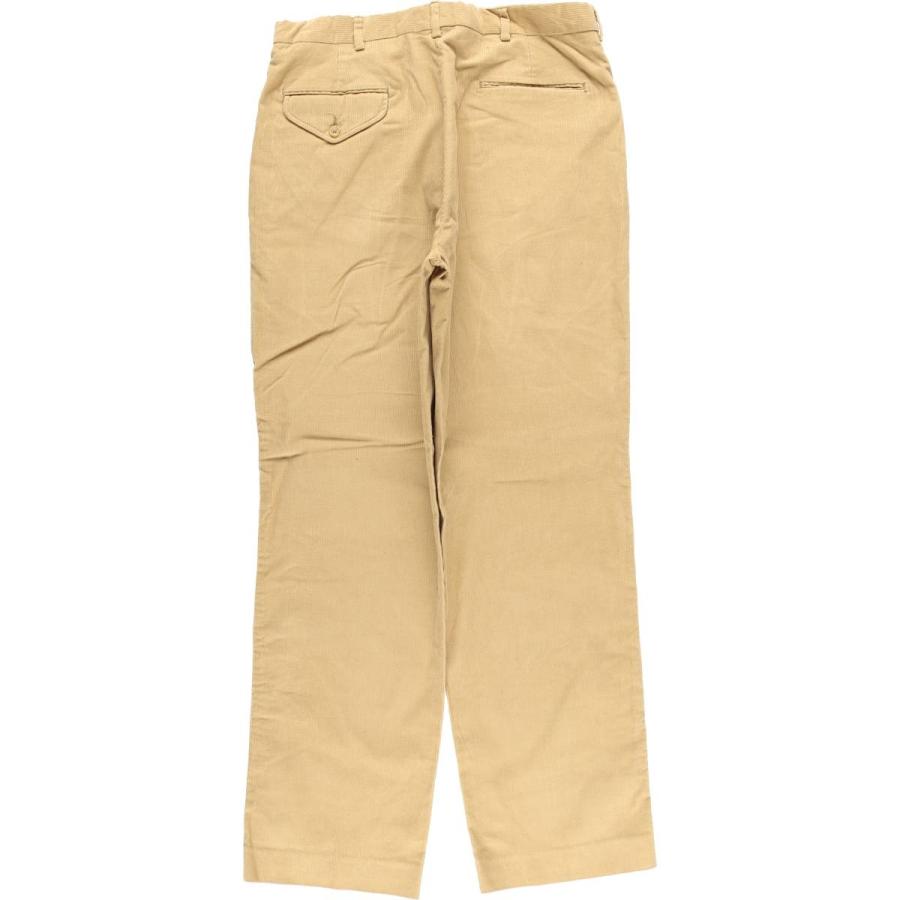 古着 80~90年代 ランズエンド LANDS' END ツータック コーデュロイ