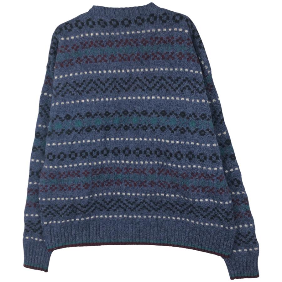 Eddie Bauer（エディーバウアー） 古着 80~90年代 黒タグ 総柄 ウール